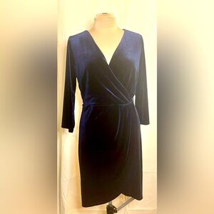 Ricki's Navy Velvet Dress